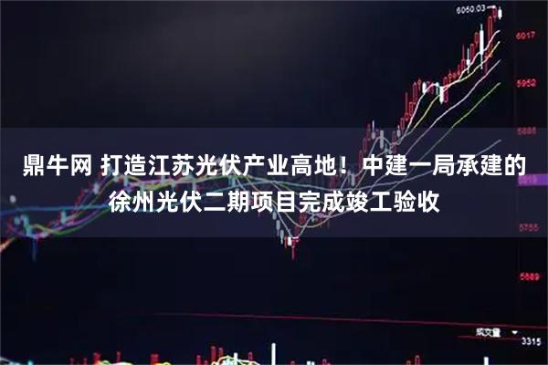 鼎牛网 打造江苏光伏产业高地！中建一局承建的徐州光伏二期项目完成竣工验收